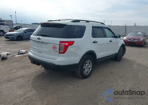 2013 Ford Explorer from USA, damaged, VIN 1FM5K8B8XDGA71588
